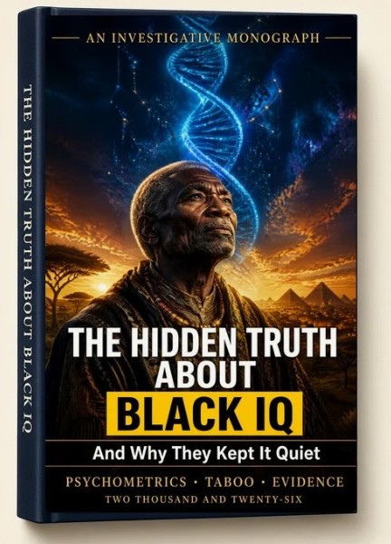 The Hidden Truth About Black IQ — book cover
